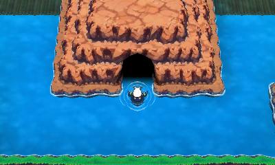 Scorched Slab — in-game area map from Pokémon Omega Ruby & Alpha Sapphire