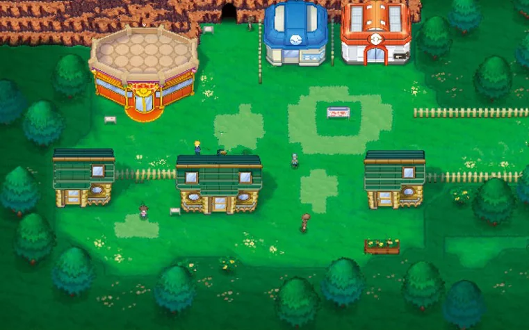 Verdanturf Town — in-game area map from Pokémon Omega Ruby & Alpha Sapphire